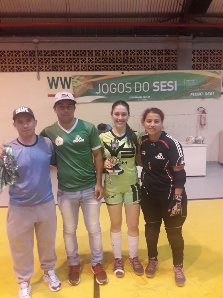 PREMIAÇÃO CHAPECÓ FUTSAL FEM