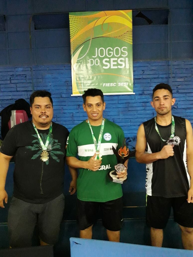 PREMIAÇÃO TENIS DE MESA CCO 2018